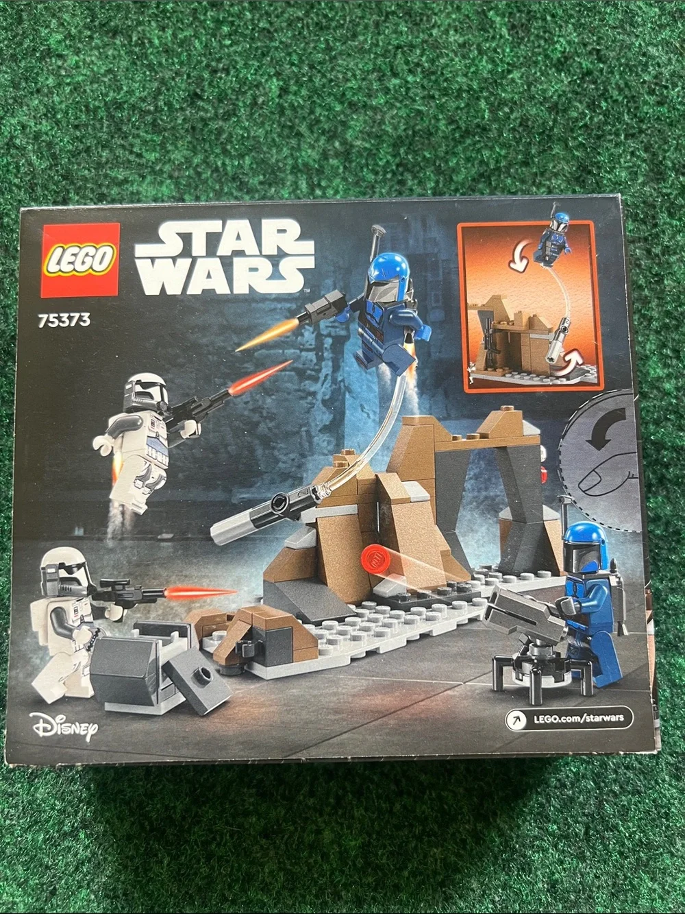 Lego Star Wars Playset with Blue and Brown Elements